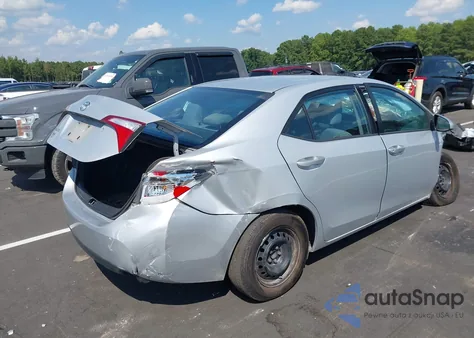 2014 Toyota Corolla L from USA, damaged, VIN 2T1BURHE4EC133794